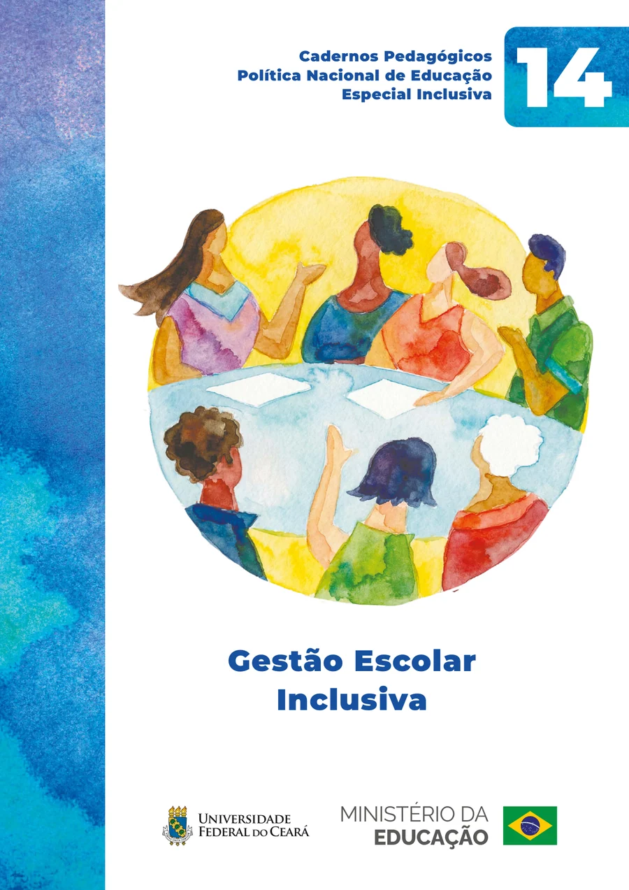 Capa do Volume 14 — Gestão Escolar Inclusiva