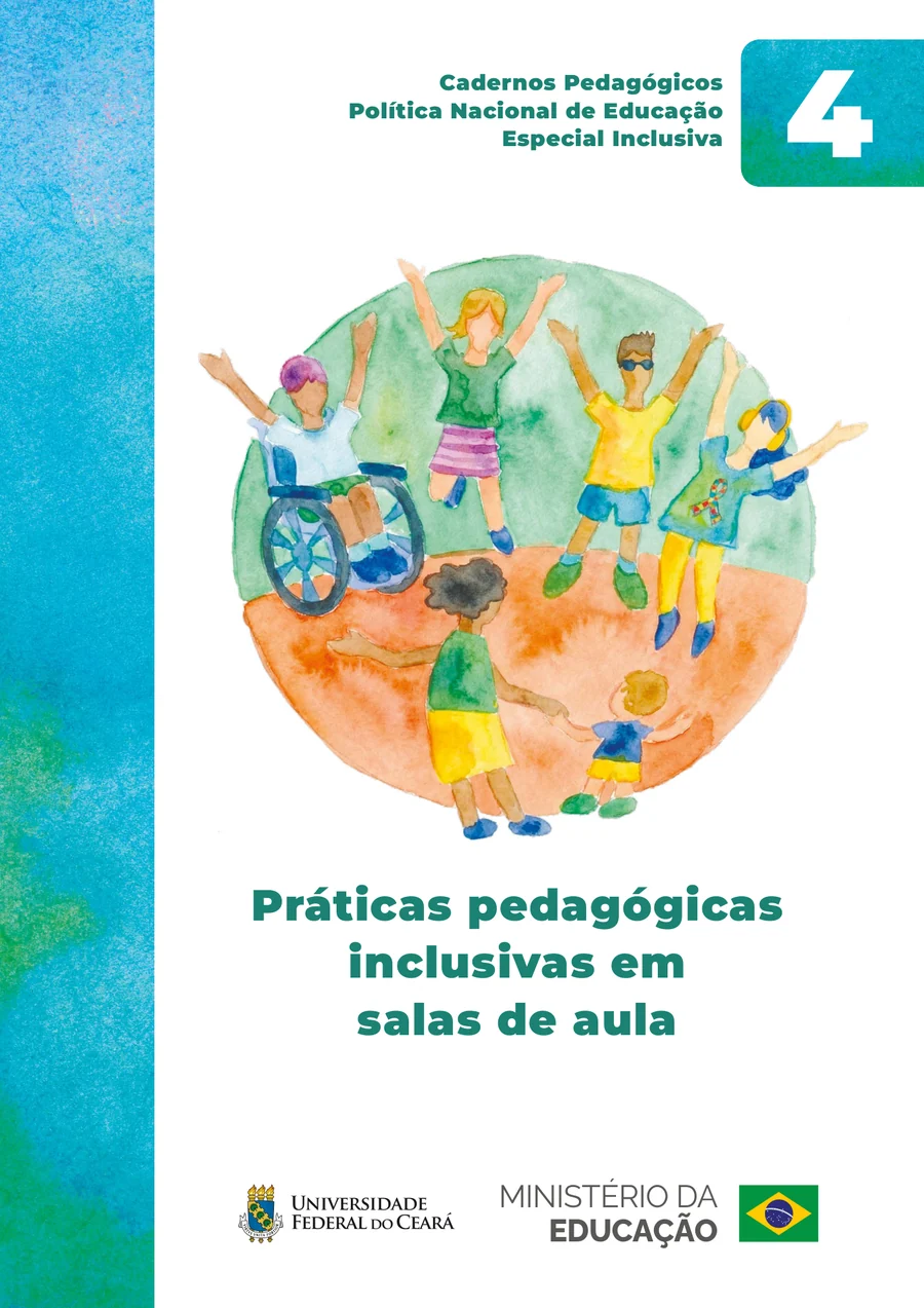Capa do Volume 4 — Práticas pedagógicas inclusivas em salas de aula